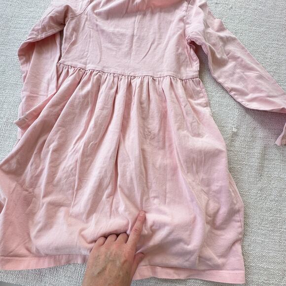 Hanna Andersson Pink Cat Dress PLAY 10 - Picture 8 of 9